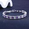 Popular Crystal Zircon Womens Bracelet with Diamond Set Womens Gift