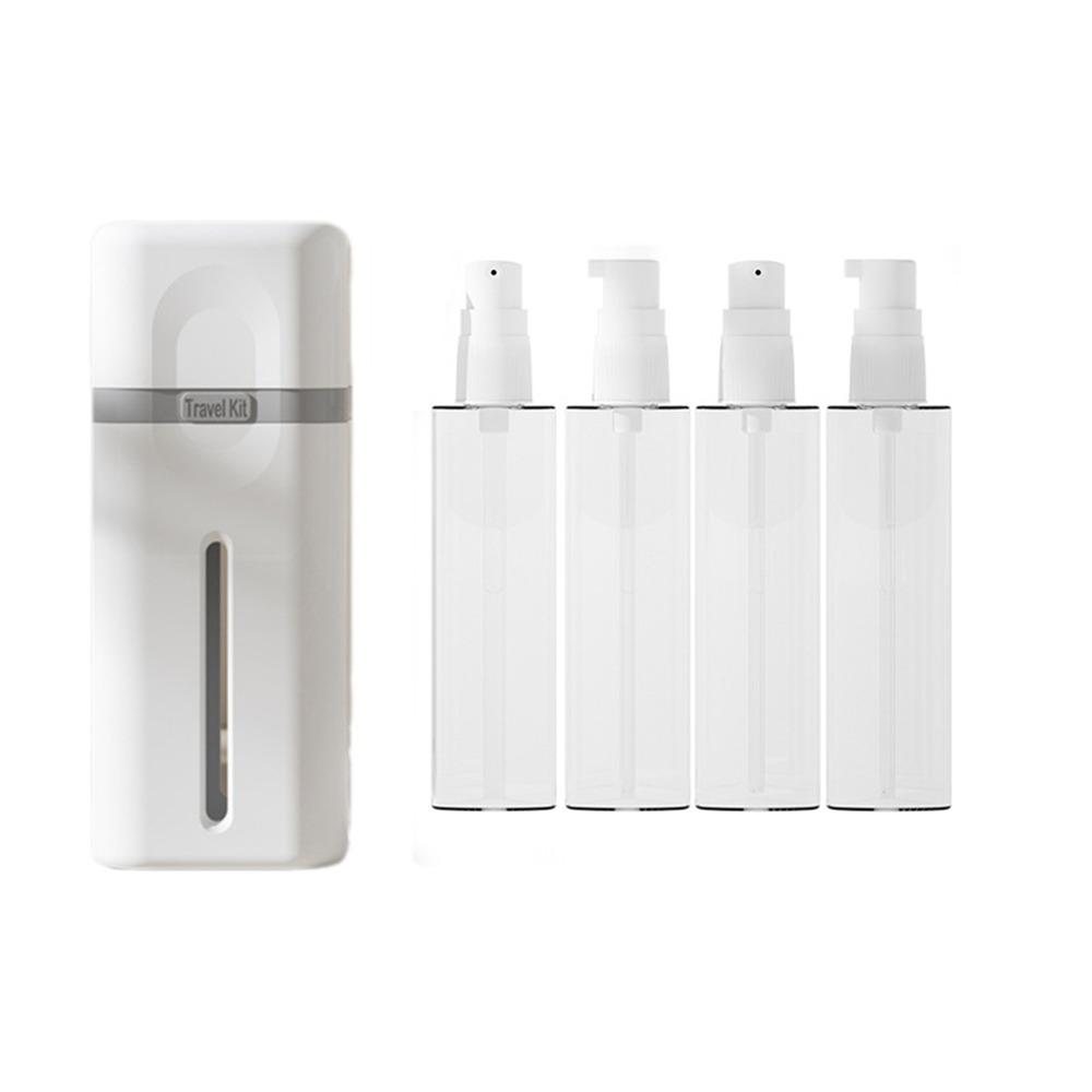 Leak Proof Travel Refillable Bottles 4 In 1 Travel Dispenser Bottle For Travel