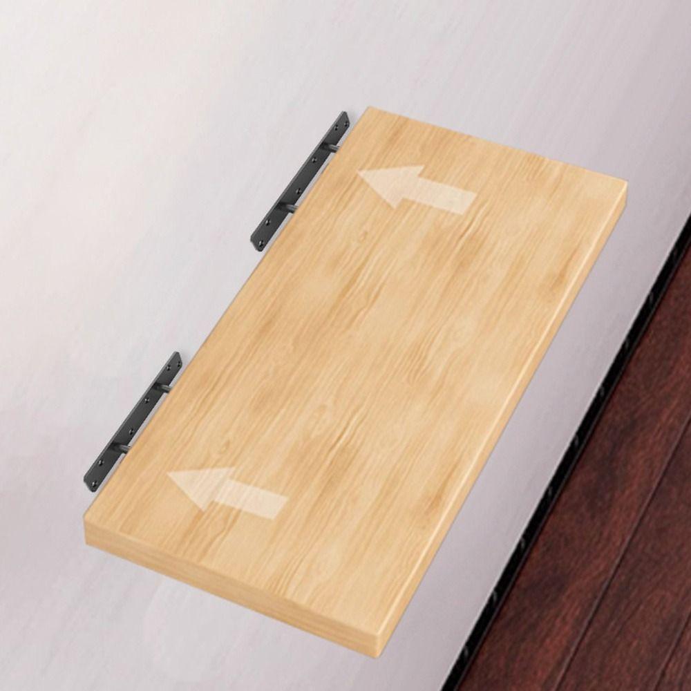 Heavy Duty Floating Shelf Brackets Metal Wall Shelf Support Replacement Shelving Brackets