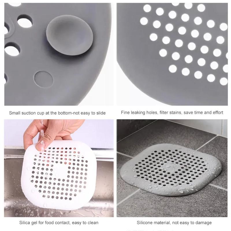 Hair Filter Sink Anti-blocking Strainer Bathtub Shower Floor Drain Stopper Strainer Sewer Outfall Filter Bathroom Accessories