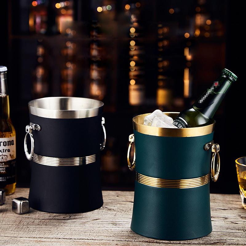 Коммерческий бар KTV, специальное ведро для льда, креативное ведро для льда для пива и красного вина, ведро для шампанского, лед из нержавеющей стали