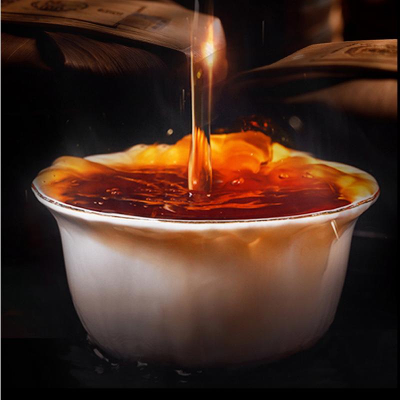 357 г Баньчжан Пуэр Спелый чайный торт Юньнань Старый пуэр Готовый чай Китайский чай Пуэр