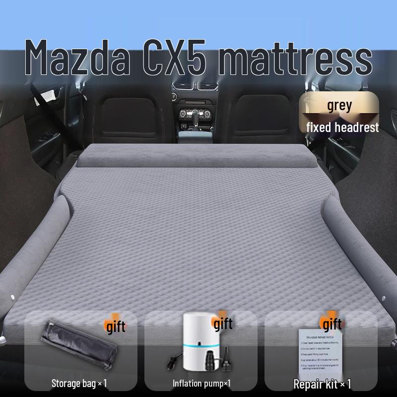 Mazda CX5 Car Bed: Inflatable Rear Seat Mattress & SUV Trunk Sleeping Pad.