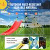 Climbing Dome, 8FT Geometric Dome Climber with Slide, for Kids 3 to 9 Years Old, Jungle Gym Supports 600LBS and Easy Assembly, with Climbing Grip,