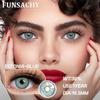 Контактные линзы FUNSACHY 1Pair, натуральные цветные линзы для глаз, цветные контактные линзы для глаз, косметические мягкие линзы для глаз, для учащихся ...
