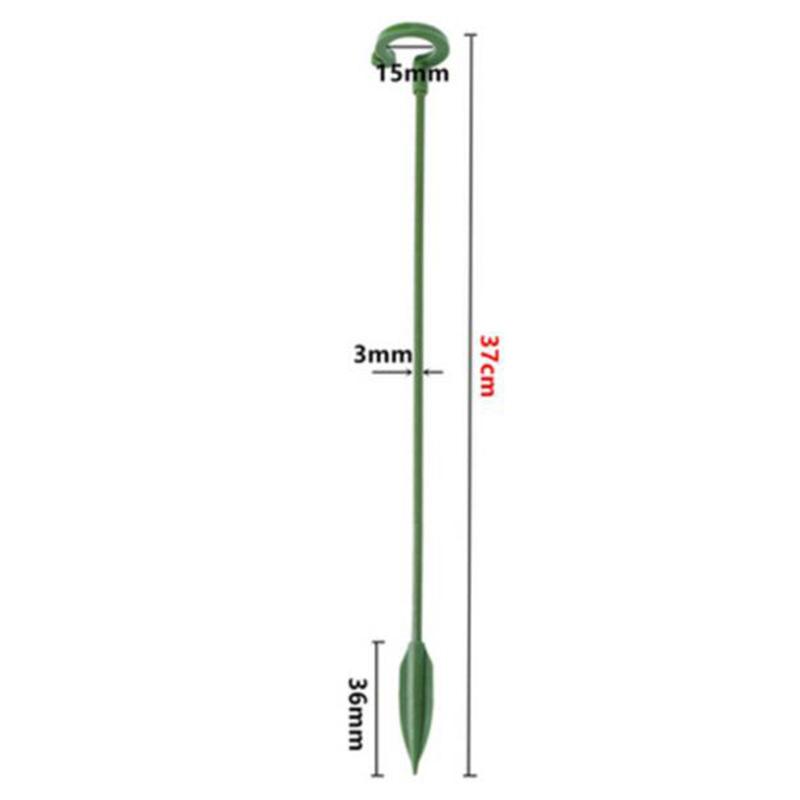 5pcs 37cm 48cm Plastic Plant Supports Holder Bracket Flower Stand Climbing Fixed Protection Tool Garden Supplies For Orchid