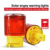 Beacon LED Solar Powered Red Flash Emergency Boat Lights Indicator Alarm Lamp Traffic Warning Light