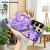 Phone Case: 2D Flat Samsung Galaxy A34 A35 M05 M06 S20 S22 S21 FE Plus 5G Protective Case, Couple Style, Crystal Giant Bear and Sweet Girl, Christmas 