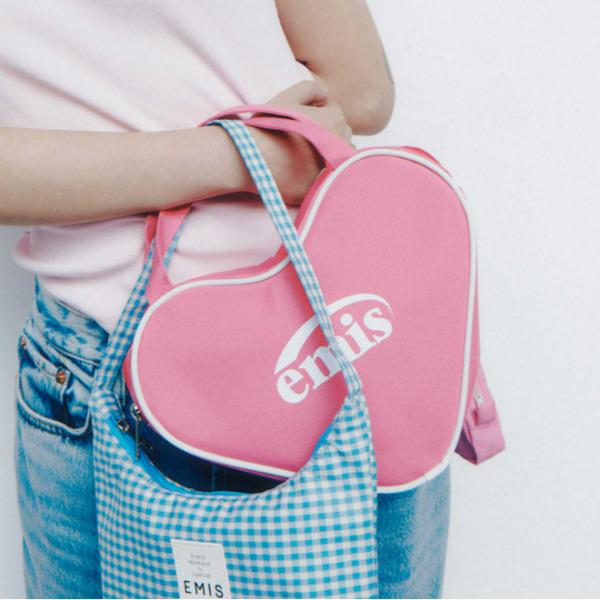 Сумка-тоут EMIS HEART (Розовый, синий)