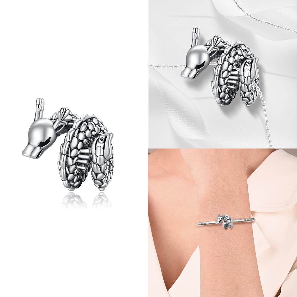 Broken Bird Egg Dragon Eggs In Blue Ice Beads Charms Fit Bracelet Diy Friend Gift Children'S Day Diy Necklace Women