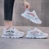 Женская обувь 2024 года, летняя спортивная обувь из дышащей сетки, женские кроссовки на платформе, нескользящие кроссовки на плоской подошве, повседневная обувьrf65
