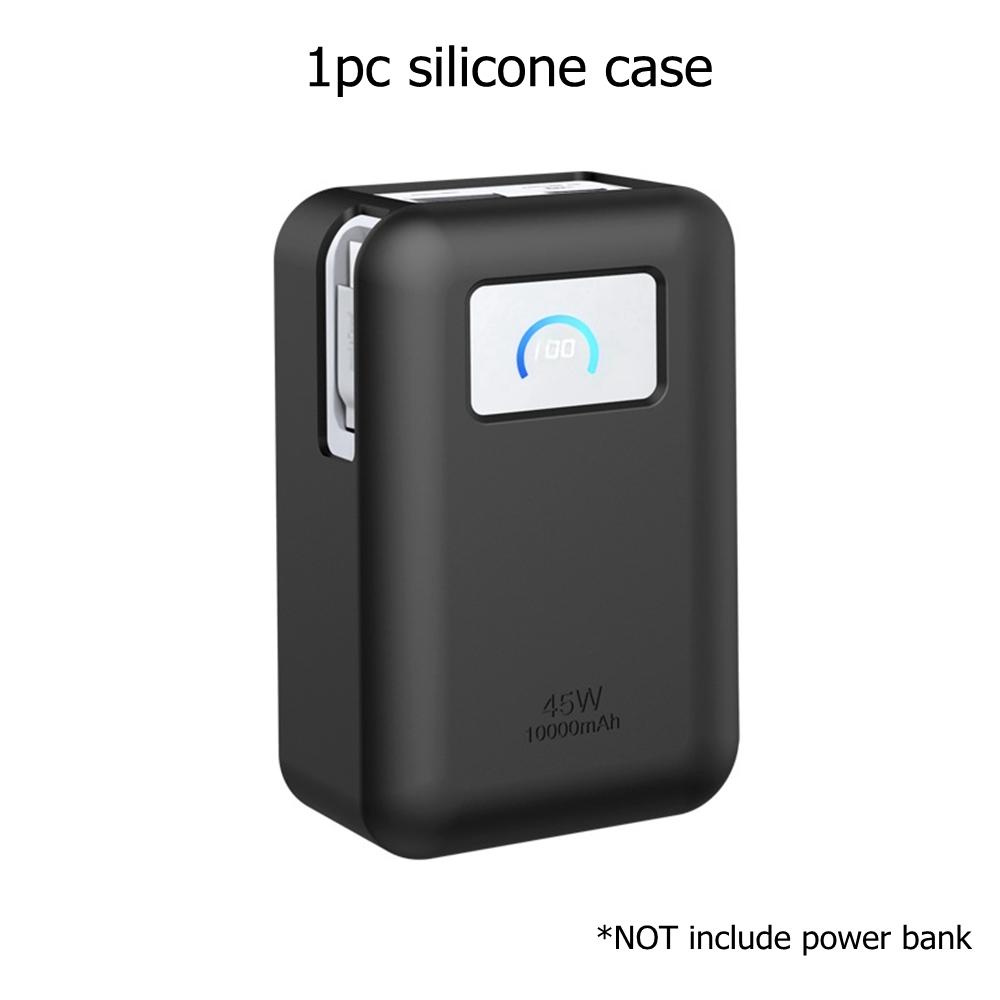 Soft Silicone Shockproof Protective Case for Anker Nano 11W 11111mAh Power Bank Power Bank Protective Sleeve Shell Anti scratch