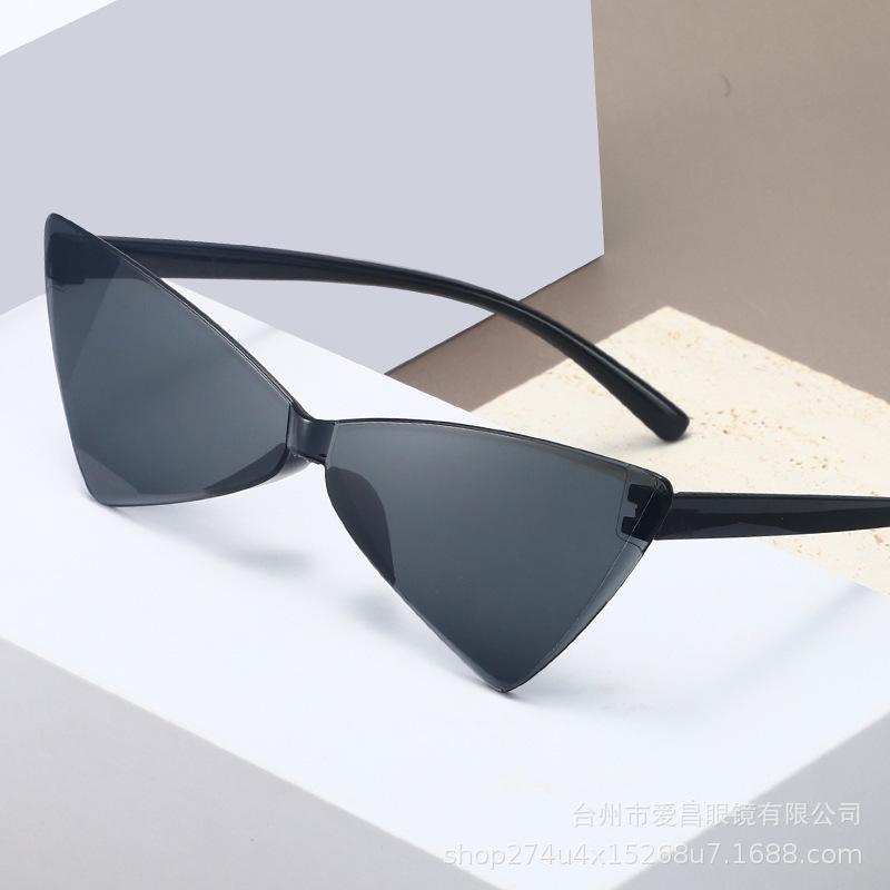 Personality Butterfly Frame Sunglasses Trendy Street-Style Candy-Colored European and American Cross-Border Glasses KJ135