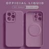 Phone Case For iPhone 16E 16 15 14 Plus 12 13 16 Pro Max Magsafe Liquid Silicone Official Magnetic Charging Protector Soft Cover
