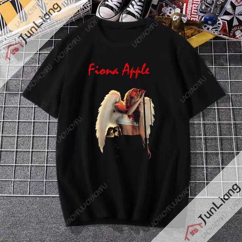 Fiona Apple Fetch The Bolt cutter album printed pattern Tshirt Hiphop streetwear Summer Harajuku shirt top
