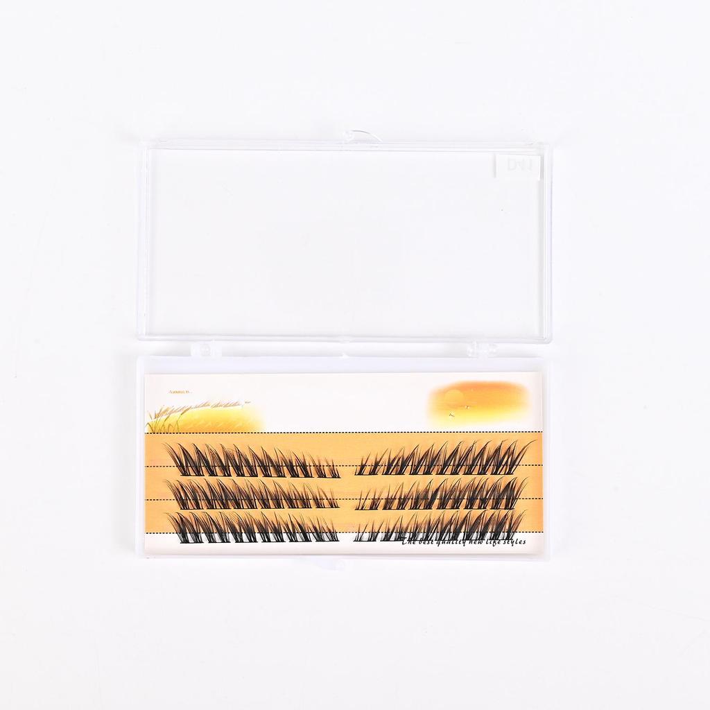 Self-Adhesive D41 Natural Curl Eyelashes – Glue-Free, Fine, and Charming False Lashes for a Flawless Look.