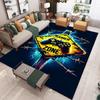 Game Controller Print Carpet Rectangle Floor Mat for Living Room Decoration Polyester Home Sofa Bedroom Hallway Area Decor Rugs