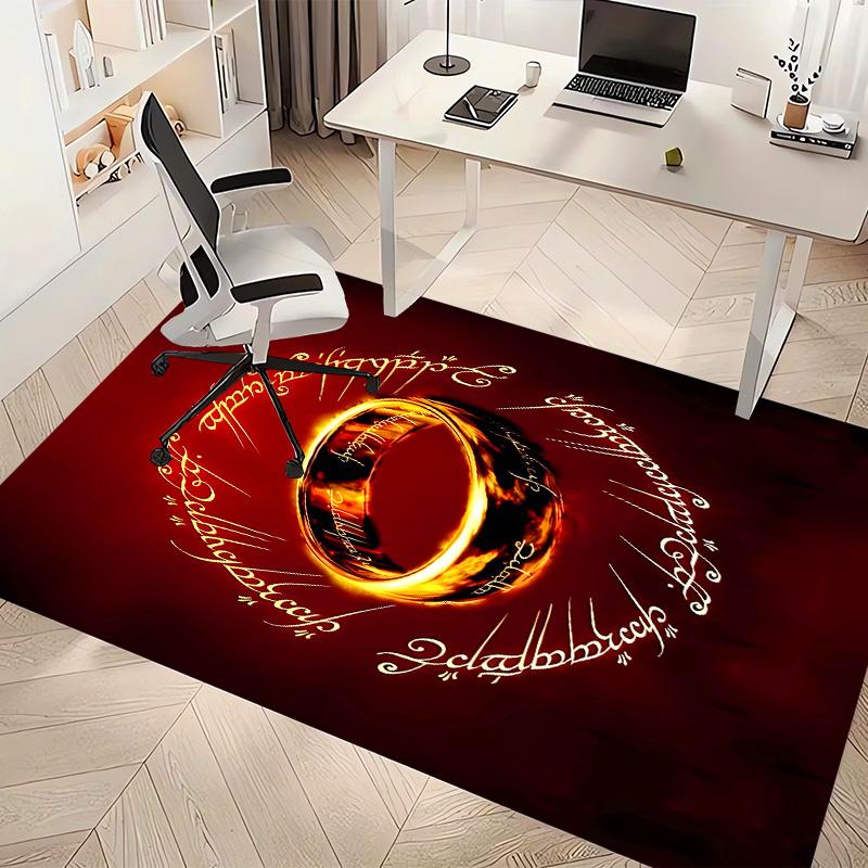 The Lord of the Rings2 Printed Absorbent Washable Carpet, Non-Slip Bathroom Mats, Kitchen Rugs, Yoga Mat,Living Room Entrance, Camping Picnic Rugs