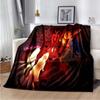 Одеяло Наруто, высококачественное фланелевое теплое мягкое плюшевое одеяло на диван-кровать, подходит для кондиционера, одеяло для сна