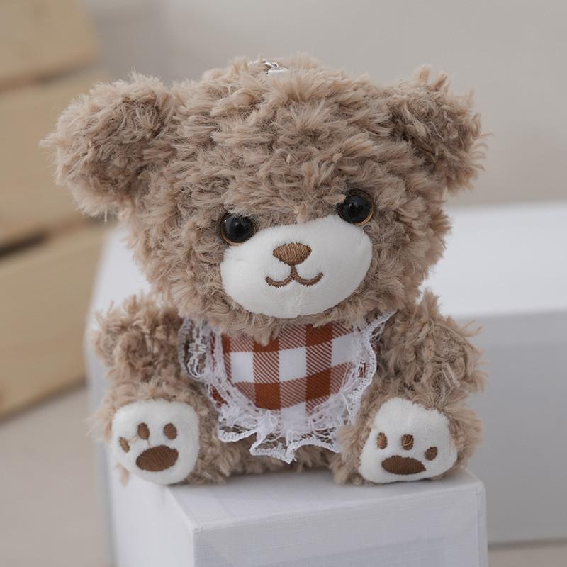 Creative Cute Plush Keychain Doll With Long Plush Material Ideal For Bag Accessories