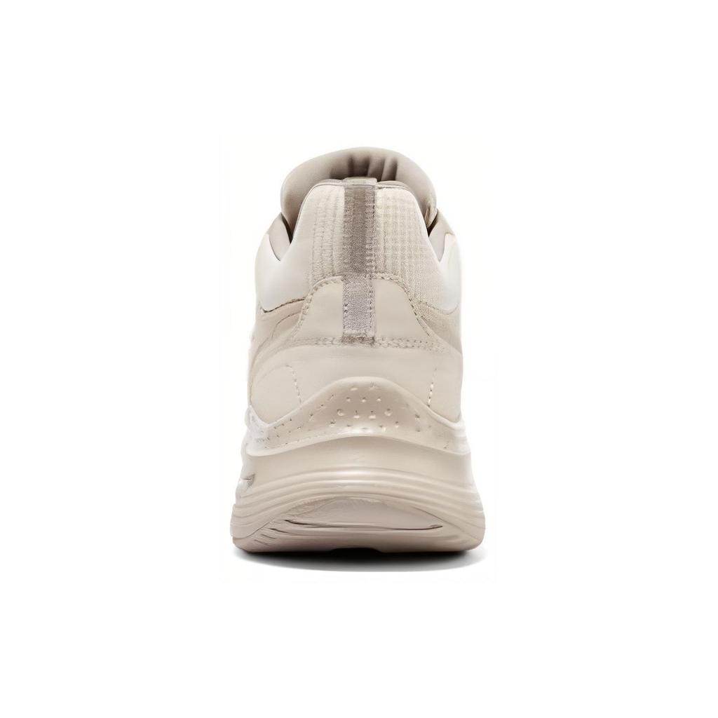 Skechers Arch Fit Ткань Синтетическая кожа Мягкие Удобные Полуботинки Повседневные Кроссовки Женские Белый 149775-NAT