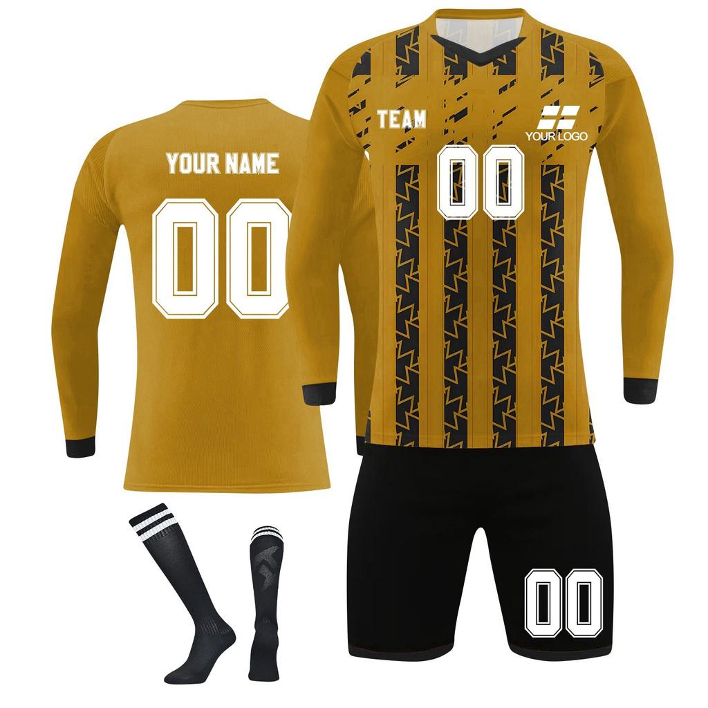 Комплект персонализированных рубашек для мужчин и девочек с именем и номером, футбольные майки на заказ для мальчиков, тренировочный костюм