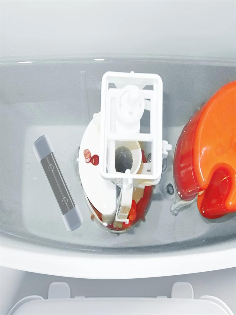 Упаковка из 4 автоматических очистителей бачка для воды, химические вещества, магнитные очистители для унитаза, подходят для пятен от жесткой воды, долговечные химические вещества