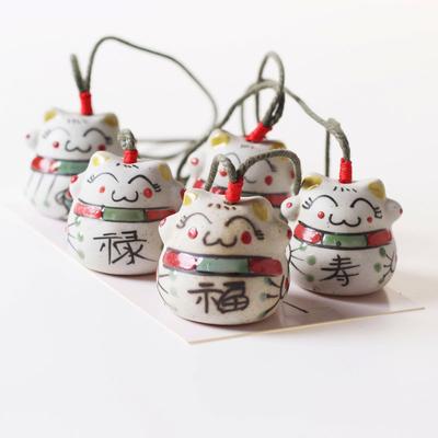 Керамические изделия Кукла-солнце Подарки Кошка на удачу Колокольчики ветра