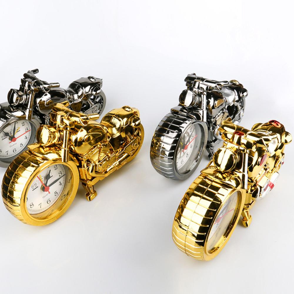 Creative Alarm Clock Motorcycle Motorbike Shape Alarm Clock Table Clock Home Birthday Gift Cool Clock