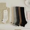 1Pair Thin Leg Warmers Cotton Knitted Foot Cover Cute Women Long Socks  Lolita Style