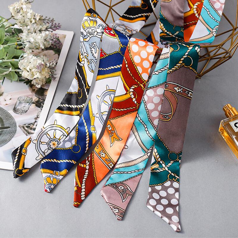 Elegant Ribbon Long Scarf