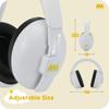 MUMBA Noise Reduction Earmuffs for Noise Sound Hearing Safety Earmuffs with Adjustable Soft Headphones for Children Months and Noise NRR 26dB Babies,