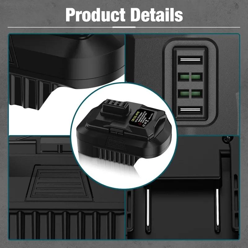 Адаптер для аккумулятора Makita Lithium для электроинструментов Ryobi 12V, для литий-ионного аккумулятора Ryobi 18V для аккумуляторного электроинструмента 12V