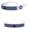 Eyeglass UV Protection Eyeglasses Women Sunglasses Men Disco Eyewear Y2K Star Sunglasses Streetwear