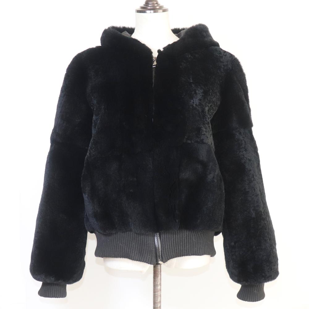 Женское пальто с капюшоном из натурального меха кролика Рекс, натуральная толстая куртка из меха кролика Рекс, женская теплая куртка из 100% натурального меха кролика Рекс