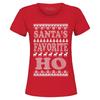Santa's Favorite Ho Women's T-Shirt Ugly Christmas Shirt