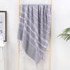 Turkish Cotton Striped Beach Towel with Tassels – Absorbent, Ideal for Bathing, Swimming, and Sun Protection