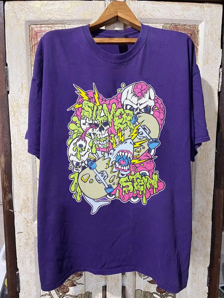 Silverstein Band 2000 Фиолетовый Унисекс Полный Размер S-5XL SS415 Унисекс Футболка
