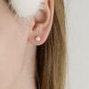 NUOY (925 Silver) Petite Freshwater Pearl Earrings