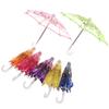 Mini Kids Chinese Vintage Handmade Lace Embroidered Umbrella Dance Wedding Prop