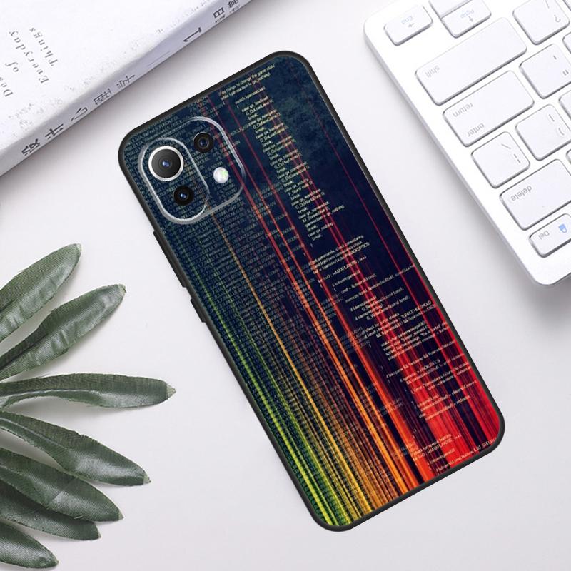 Дизайн-программист Code Для Xiaomi 15T 14T 13T 17 Pro Max 14 15 Ultra Чехол Для POCO F8 Ultra X7 X5 X6 F5 F6 F7 Pro