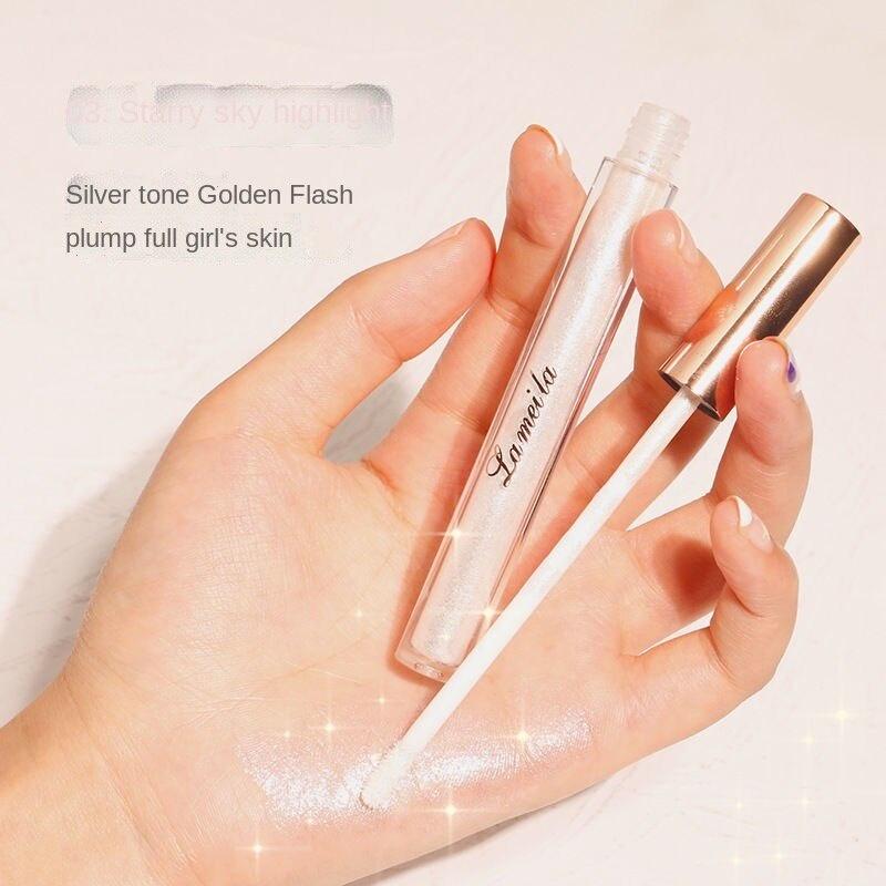 Жидкий хайлайтер-стик-консилер Жидкий осветлитель лица Sleeper Bombyx для скрытия пятен от прыщей Разглаживающая жидкость Увлажняет на длительное время Студент