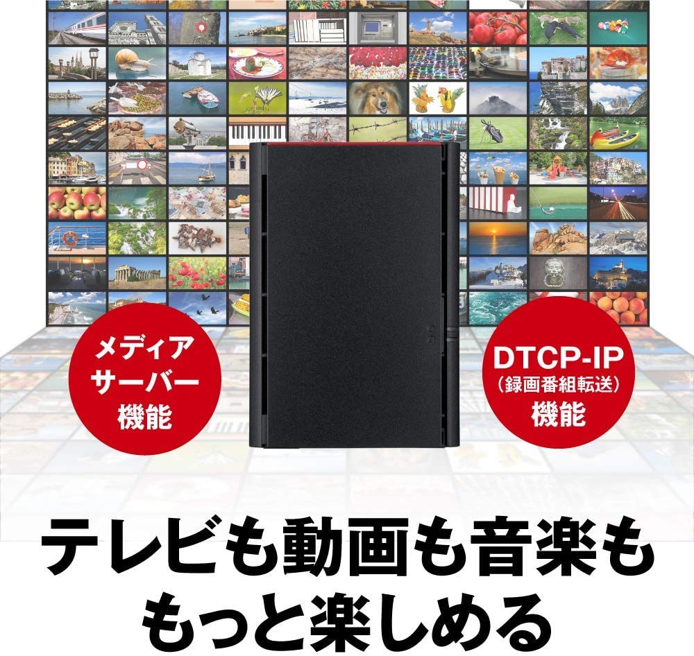 Buffalo BUFFALO Link Station LS220DN Сетевой HDD 2 отсека 8ТБ LS220D0802N