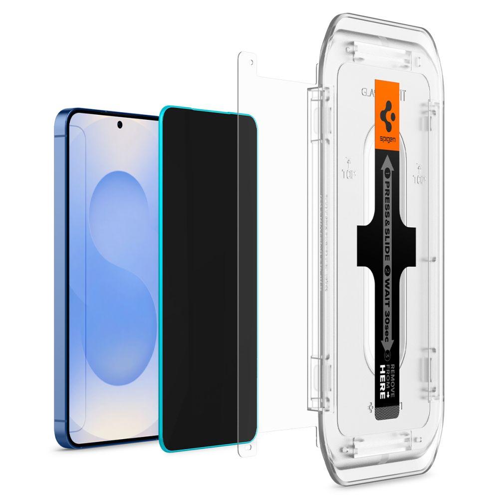 Szkło Prywatyzujące Spigen Glas.tr Ez Fit Hd 2-Pack Galaxy S24 / S25 Privacy
