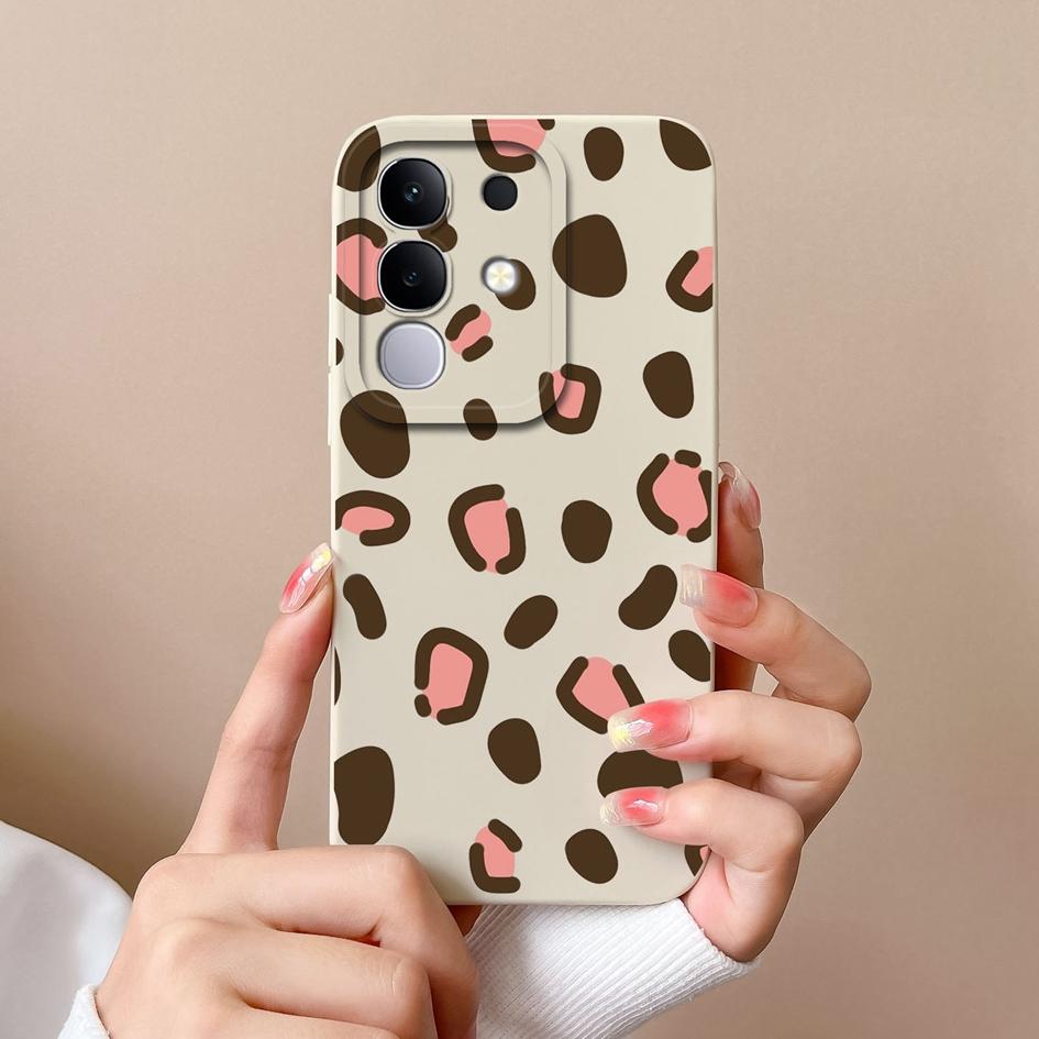 Для Vivo S19 Pro Y19S V30 V40e V50 Y04 T4x iQOO Z9s Y29 Y29S Y39 V40 Lite(ИДН) Чехол с модными этикетками и узорами, мягкий силиконовый чехол против падения для Vivo Capa