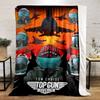 Top Gun Maverick Fighter Pilots Design Blanket Flannel blanket for bedroom, living room, sofa, and nap sofas.