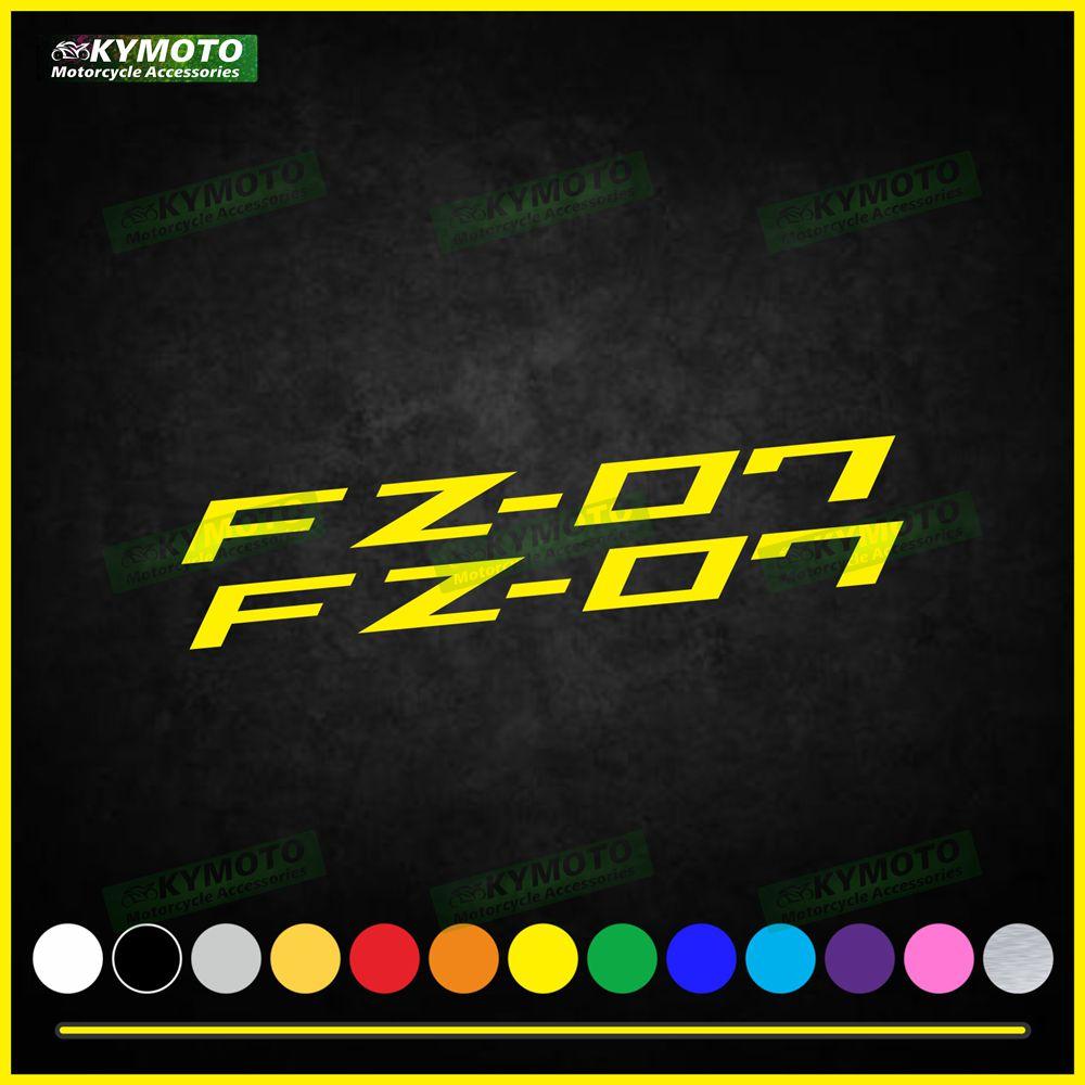 For YZF FZ-07 FZ07 motorcycle accessories decals fairing decoration helmet fuel tank engine logo reflective sticker