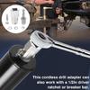 Беспроводные Power Drill Конвертеры из Нержавеющей Стали Профессиональные Высокопрочные Адаптеры для Дрели для Задач по Вращению Рукоятки Прицепов