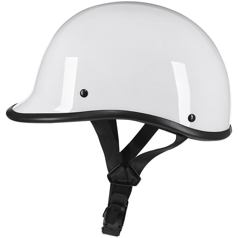 Vintage Open Face Motorcycle Helmet Men Women Retro Half Electric Scooter ABS Safety