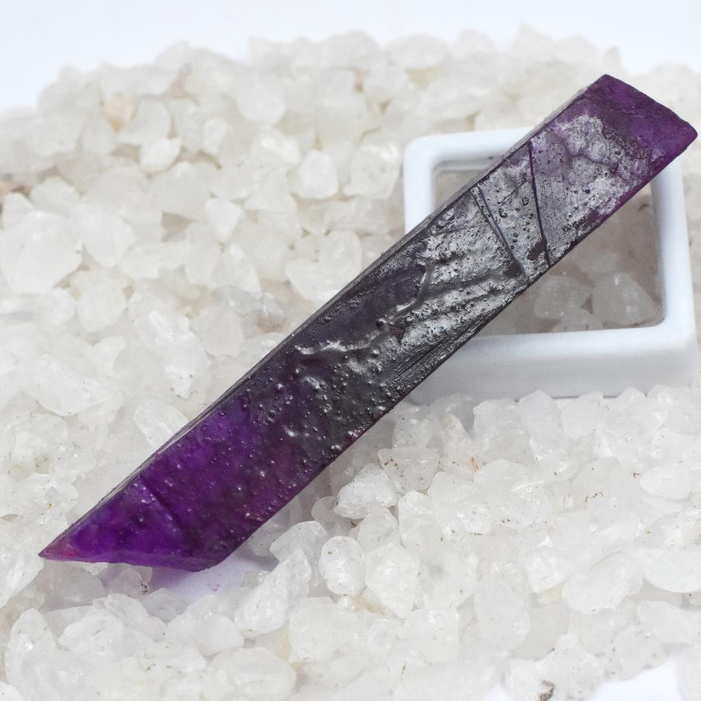 Natural Purple Sapphire Loose Gemstone Uncut Raw 117.10 ct Uncut Rough September Birthday Birthstone